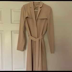 & Other Stories Tan Belted Trench Coat